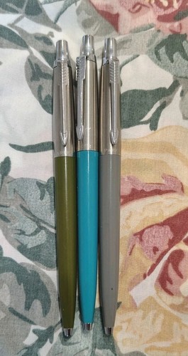 Lot parker jotter brass - of,