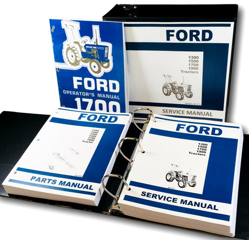 Ford 1700 tractor service - 1700,