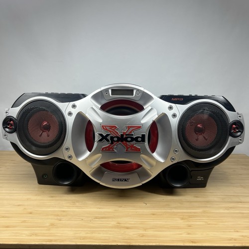 Sony xplod cfd - xplod, boombox