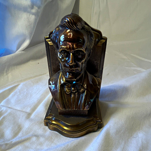 Bronze metal abraham lincoln - bronze,