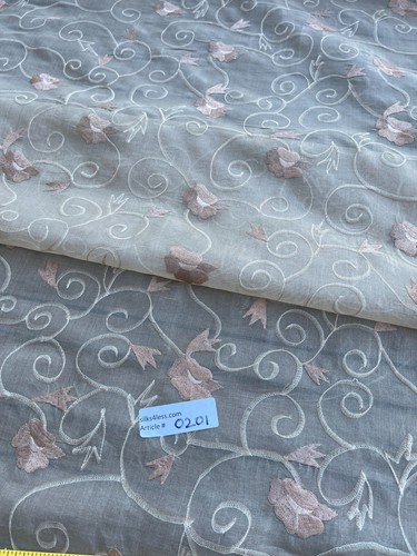 Exquisite quality silk organza - silk,