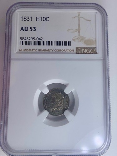 1831 silver capped bust half - capped,