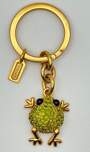 Coach green crystal frog - coach,