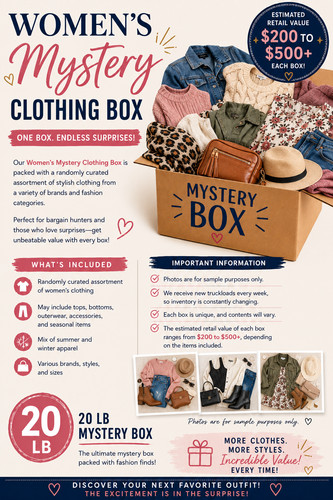 Women mystery clothing - women's,