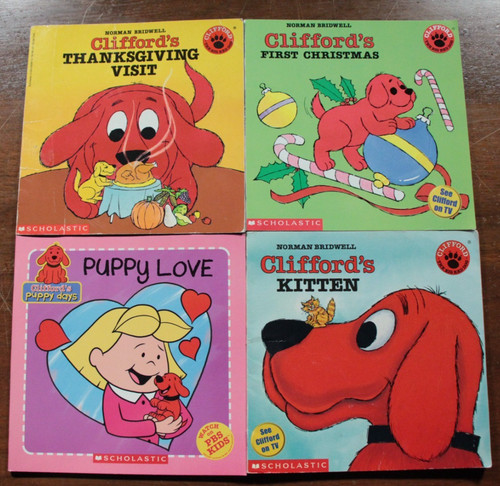 Clifford book lot puppy love - clifford,