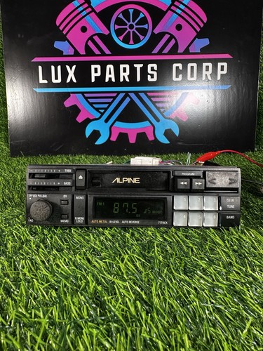 Alpine car audio stereo fm - audio, am/fm
