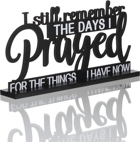 Remember prayed sign wood - remember,