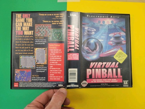 Virtual pinball sega genesis - pinball,