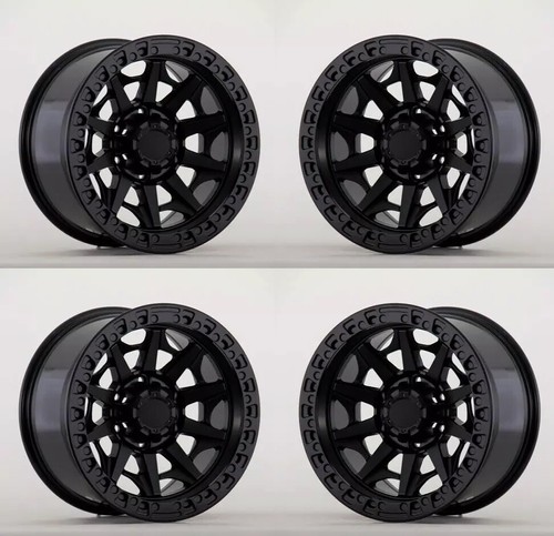 17x9 black wheels for - black,