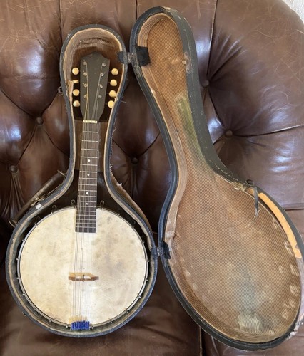 Old banjolin mandolin banjo - banjolin,