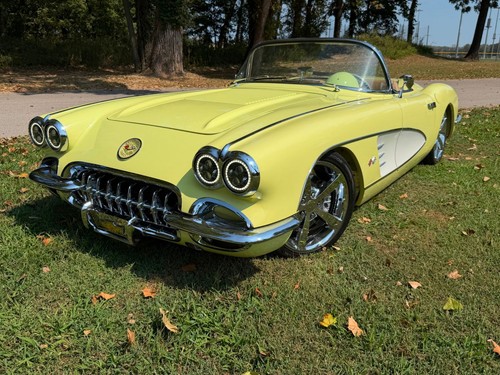 1958 chevrolet corvette - 1958,