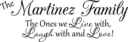 Personalized family name - personalized,