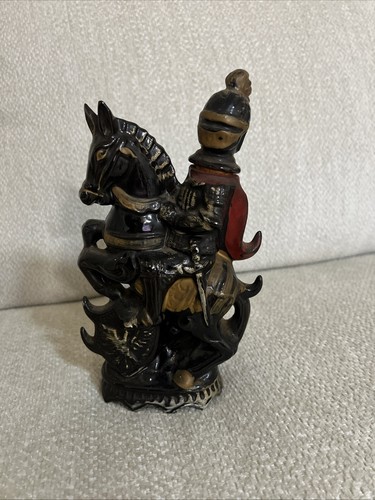 Vintage black knight - black, decanter