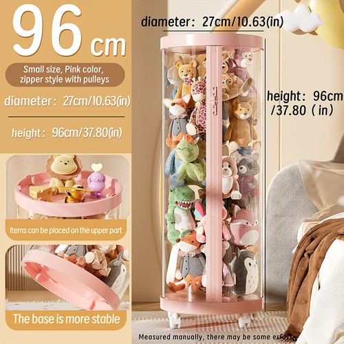 Transparent doll storage box - doll,