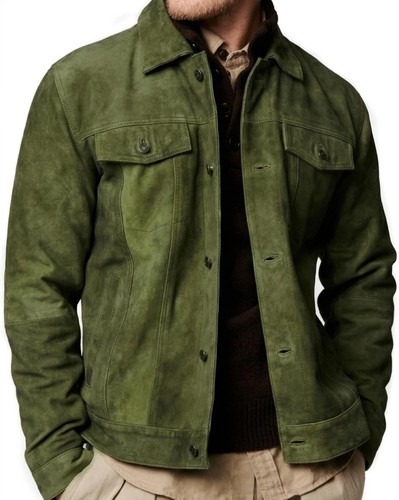 Mens genuine suede leather - mens,