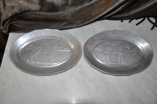 Pewterex pewter tray - pewterex,