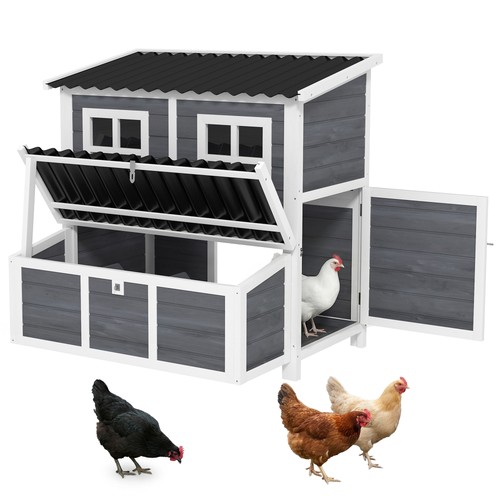 Wooden chicken coop - wooden,