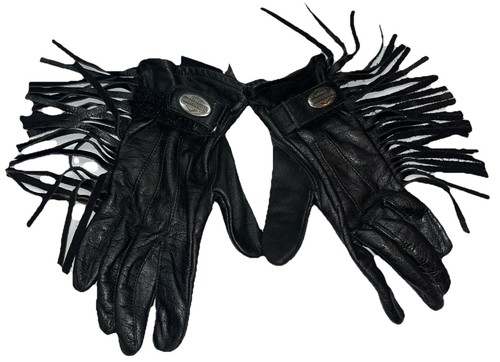 Harley davidson black leather - harley,