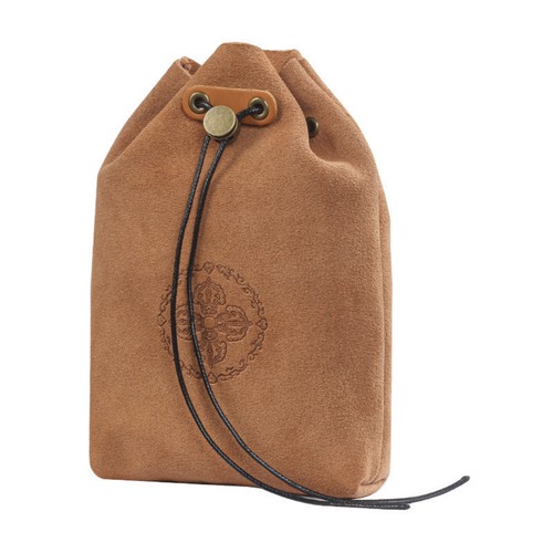 Suede leather tobacco - suede, pipe