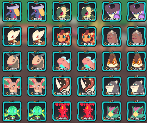 Temtem all perfect 7 7svs - -,