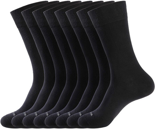 Men solid dress socks cotton - dress,