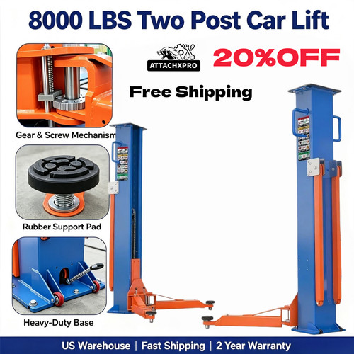 Portable two post car lift - two,
