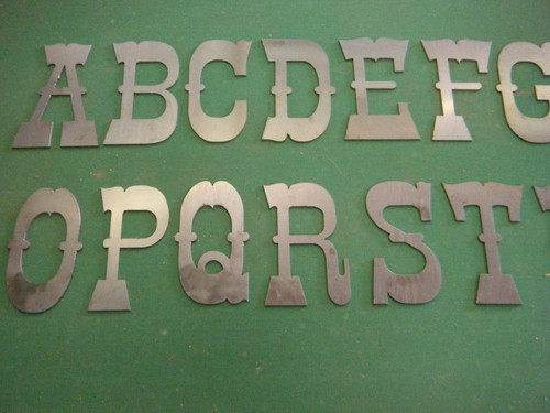 Western style metal - western, 5"