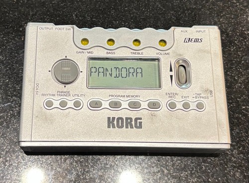 Korg pandora px5d guitar - korg,