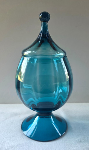 Vintage teal blue - circus, tent