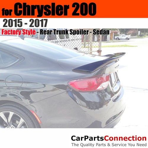 Primer abs rear trunk spoiler - rear,