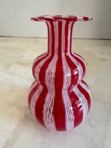 Vintage murano glass red - glass,