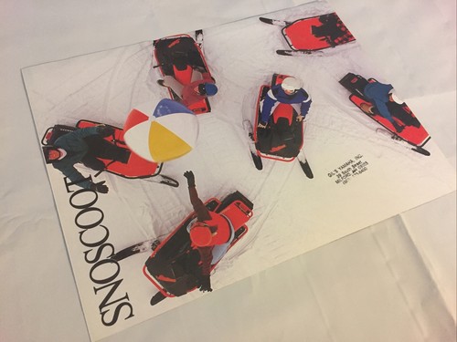 Yamaha snoscoot snowmobile - snoscoot,