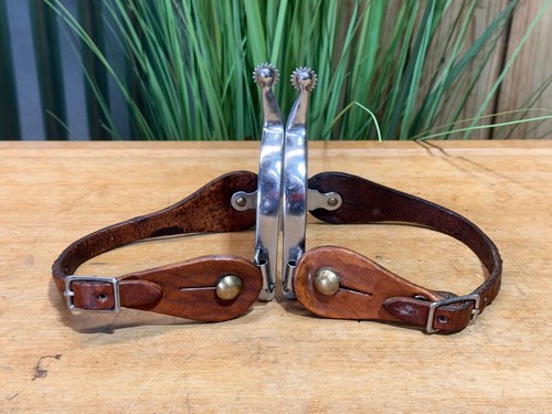 Stainless steel western spurs - stainless,