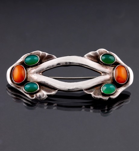 Georg jensen silver - brooch, #