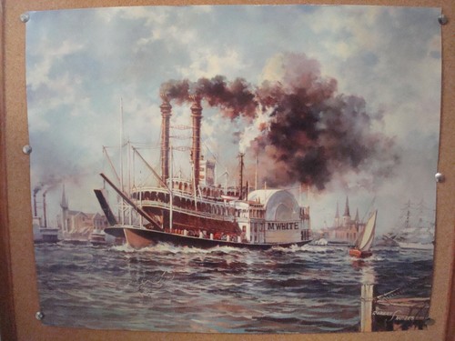 White paddle wheel - m,