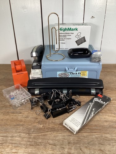 Misc office supplies lot hole - supplies, lot,