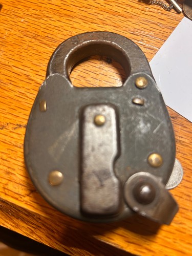 Padlock antique collectible - padlock,