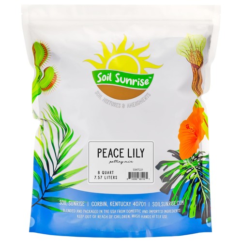Peace lily potting - lily, (8