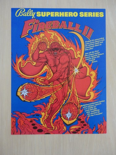 Fireball pinball machine - fireball,