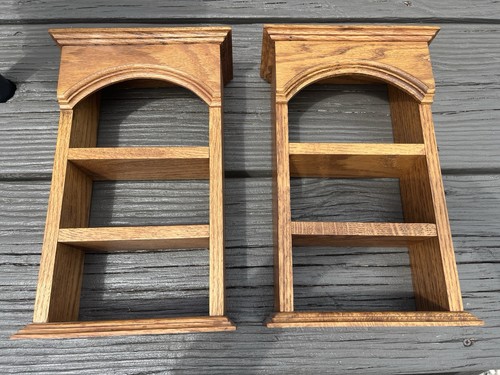Oak wood trinket wall - wood,