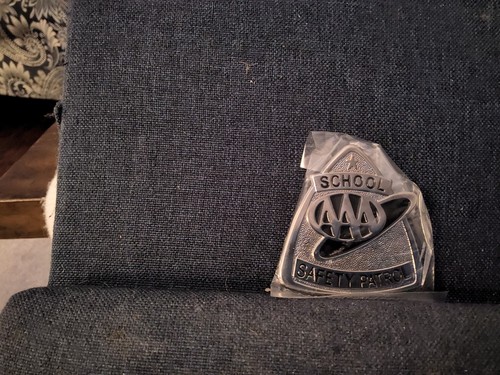 Aaa school safety patrol - school, badge