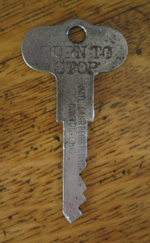 Antique national cash - cash, register