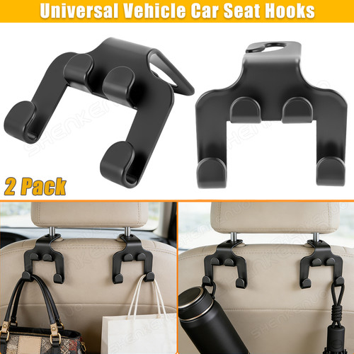 Car seat back hanger - hanger, hooks