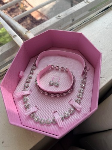 Swarovski crystal jewelry set - crystal,