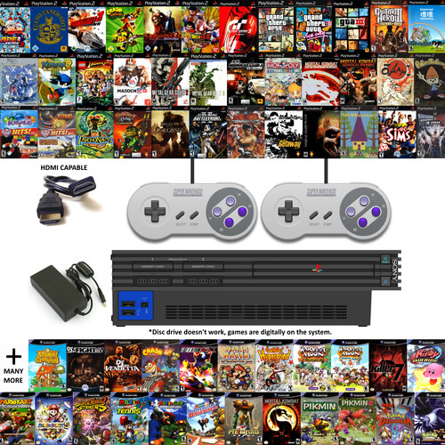 Sony playstation ps2 slim - 2,