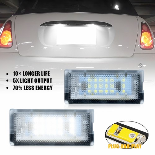 2pcs license plate - plate, light