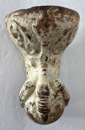 Antique cast iron claw foot - cast,