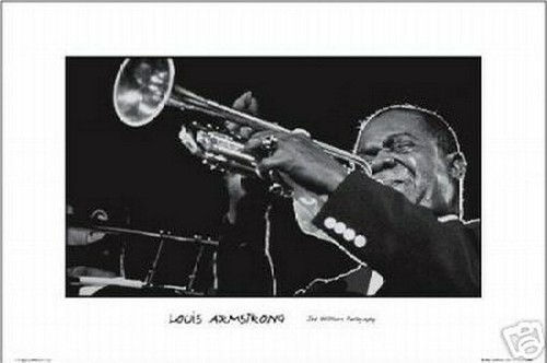 Louis armstrong new 24x36 - armstrong,