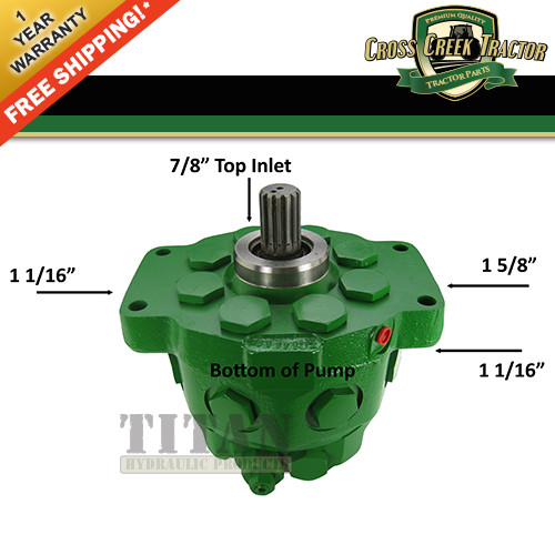 Ar101807 hydraulic pump - hydraulic,