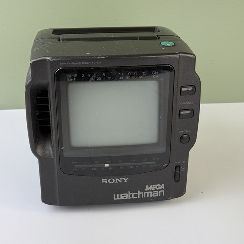 Vintage sony mega - vintage, watchman